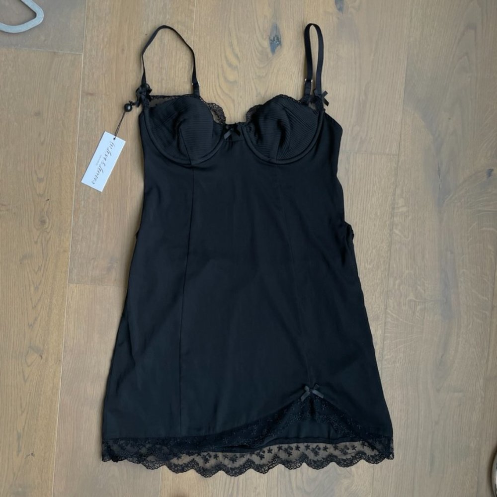 For Love and Lemons Laurel Slip size Small